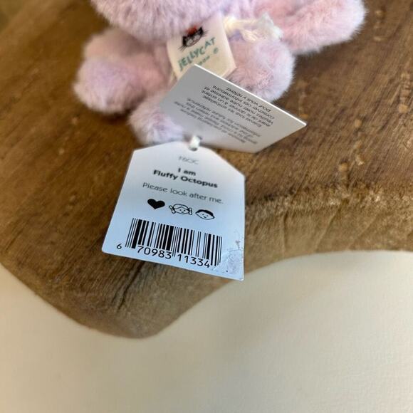 Jellycat Fluffy Octopus Jellycat Sea Collectible NEW FAST Ship - Picture 5 of 5